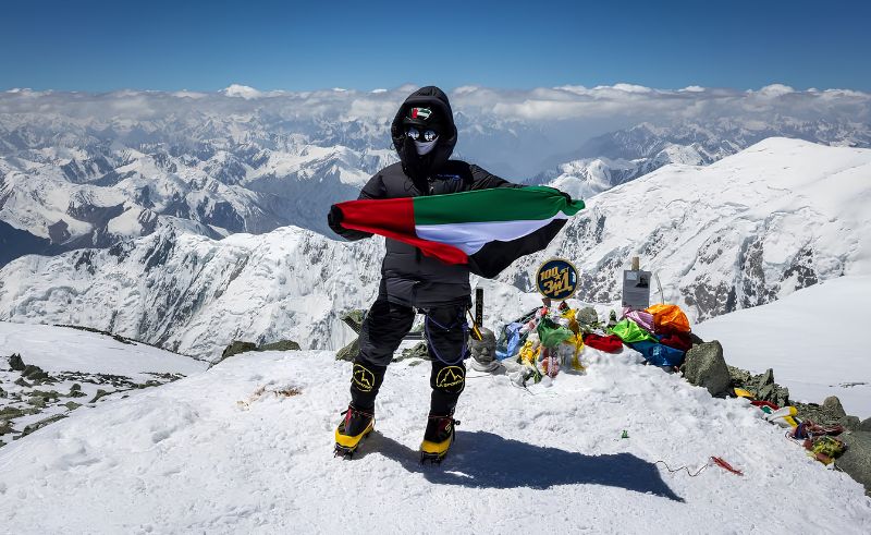 19-Year-Old Emirati Becomes Youngest Arab to Climb Above 7,000 Metres