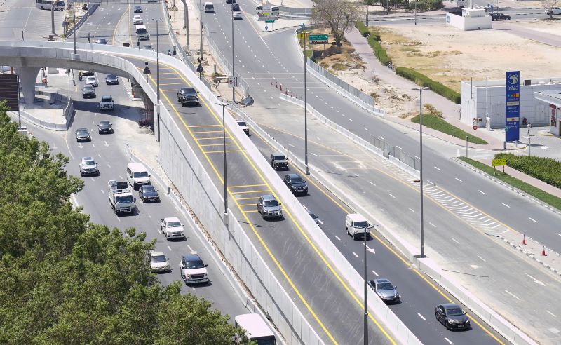New Dubai Tunnel Opens Between Al Ain Road & Oud Metha