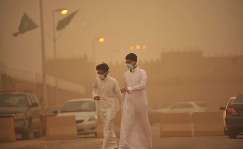 Dust Storms & High Waves Forecast Along Saudi Arabia's West Coast