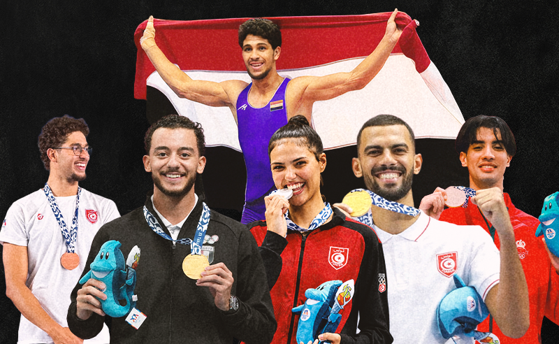 Arab Athletes Add 18 Medals on Day 3 at the Mediterranean Games