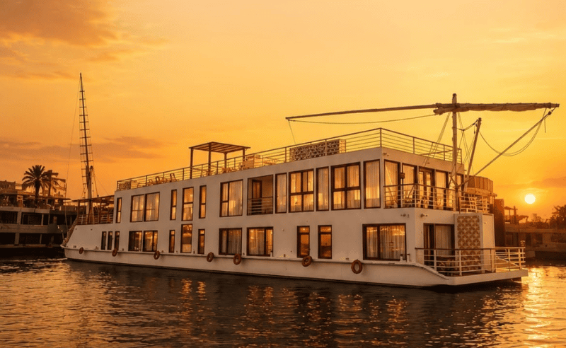 Egypt’s New Nile Dahabiya Was Built by a Woman With Impeccable Taste