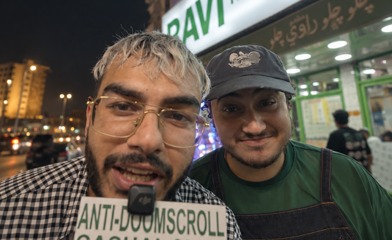 Zaid Kadhim Served Satwa Stories at Ravi for the Stroll Club