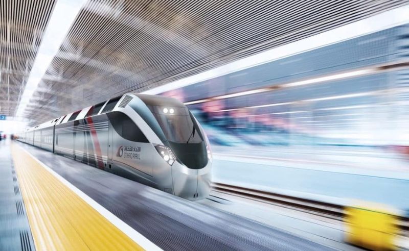 Two Etihad Rail Passenger Stations Planned for Dubai