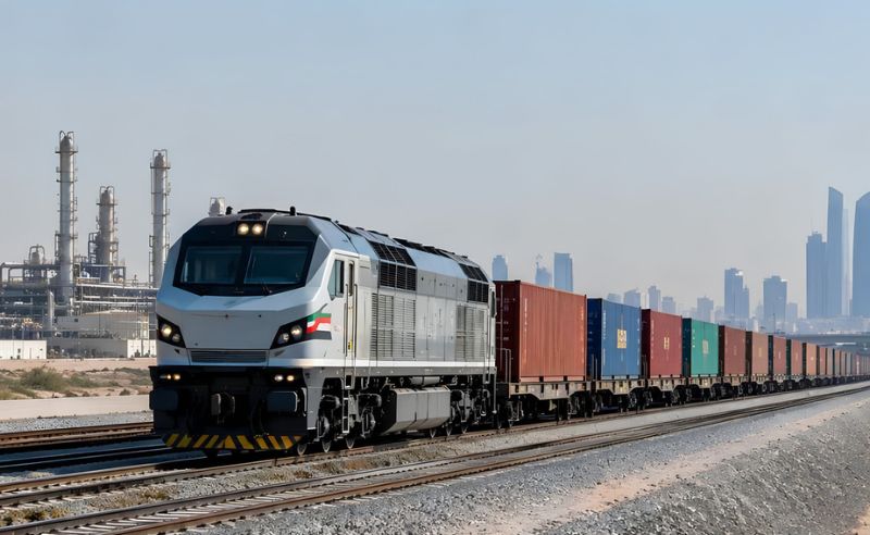 Etihad Rail Launches Fujairah-Abu Dhabi Freight Service