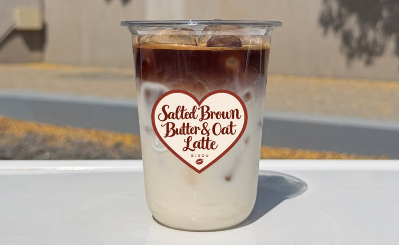 Bisou’s Salted Brown Butter Latte is Here to Sweeten Your Coffee Run
