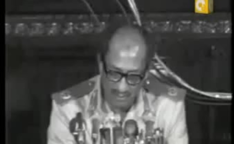 Anwar El Sadat's 1973 Victory Speech Will Be Taught in Schools