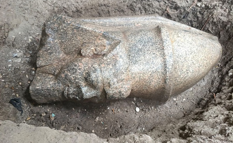 Colossal Ramses II Statue Remains Discovered in Gharbia