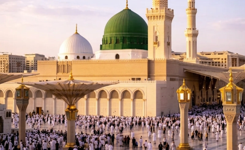 Prophet’s Mosque Welcomes 21.6 Million Visitors in September