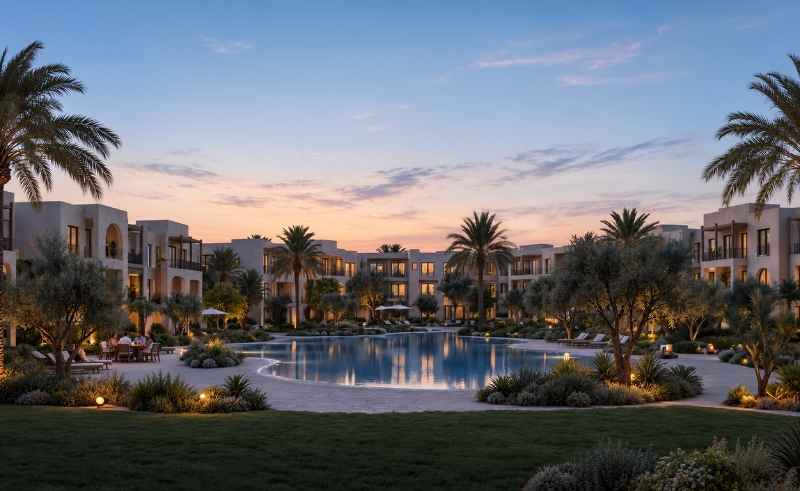 Najan Sets a Vernacular Vision for Walkable Village Life in El Gouna