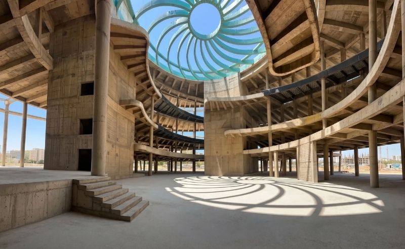 Art Week Syria Opens Damascus's Unfinished Massar Rose to the Public