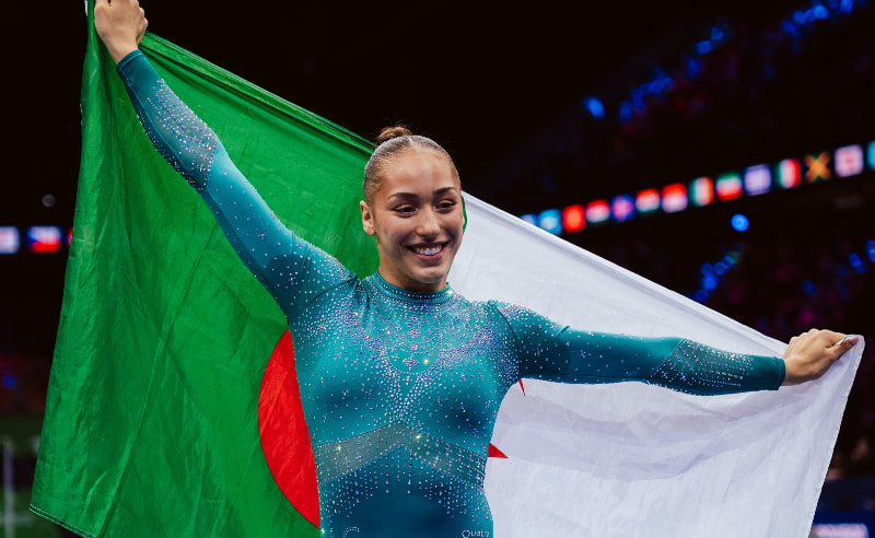 Kaylia Nemour Claims Double Gold in World Gymnastics Championship