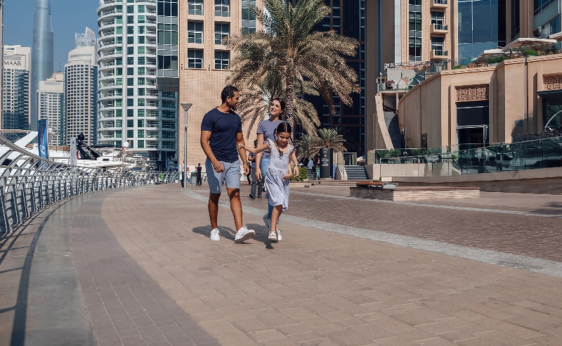 Dubai Residents Are Being Challenged to Walk One Billion Steps