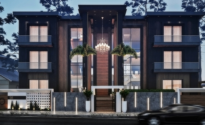 Making an Entrance - Ahmed Hussein Designs’ Dramatic New Cairo Facade