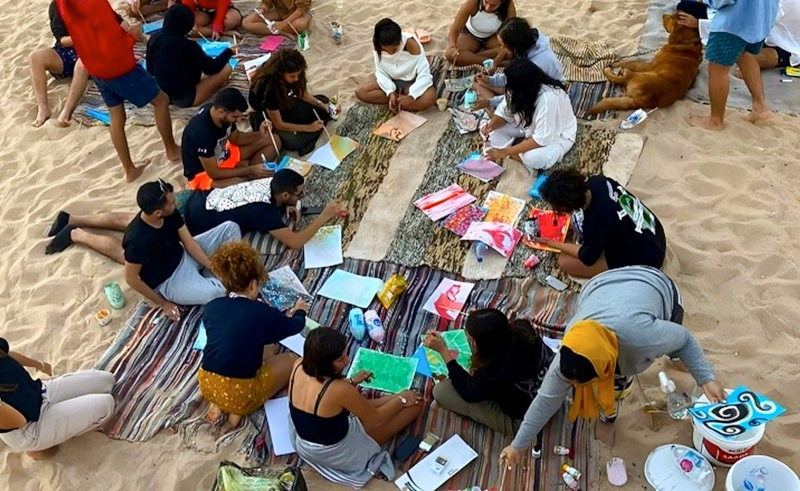 Unleash Your Inner Artist at This Art Retreat in Wadi al-Weshwashy