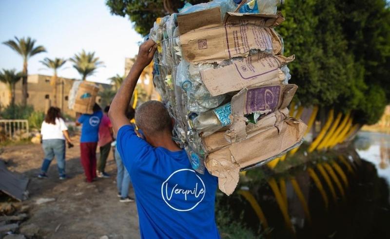 Green Initiative VeryNile is Building World's Biggest Plastic Pyramid