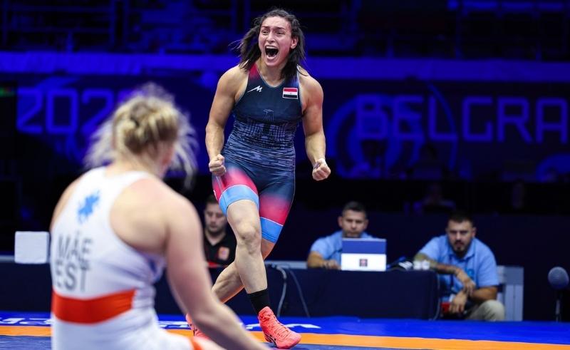 Egyptian Champion Samar Hamza Tops United World Wrestling Rankings