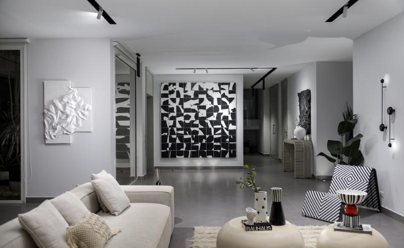 How Nomo Design Co. Gave This Summerhouse Character in Monochrome