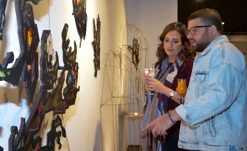 Picasso East Art Gallery Holds 'Recycled' Exhibition in Light of COP27