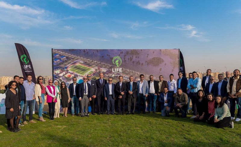 Life Sports Club in New Cairo Breaks Ground