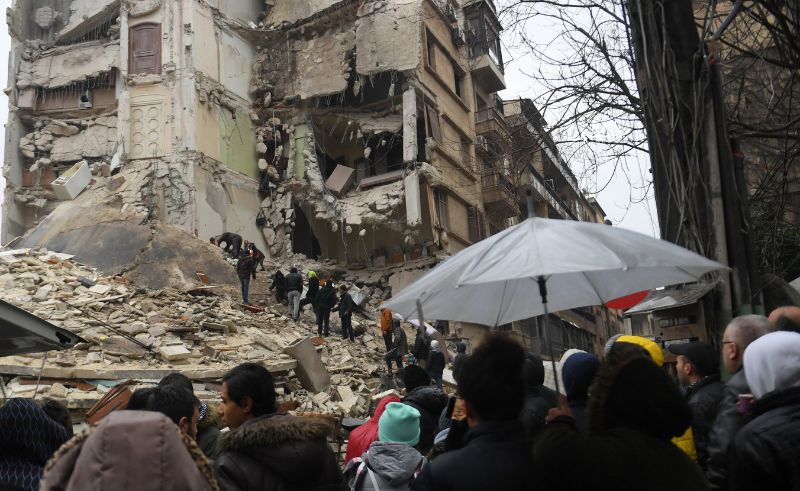 Egyptian Rescue Squad is First to Respond to Syria Earthquake Crisis