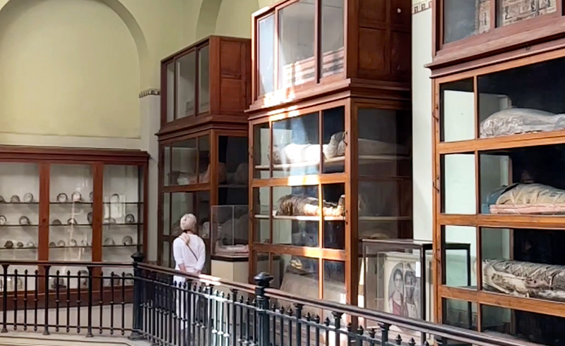 The Egyptian Museum Houses Rare Collection of Fayoum Mummy Portraits