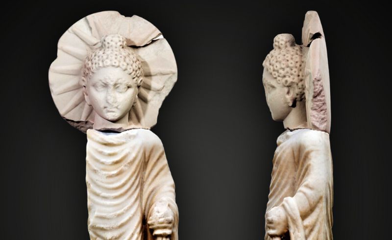 Buddha Statue Uncovered Amidst Ruins of Egyptian Port City