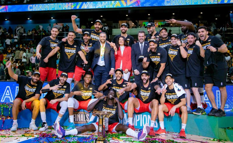 Egypt's Al Ahly Crowned Champions of 2023 Basketball Africa League