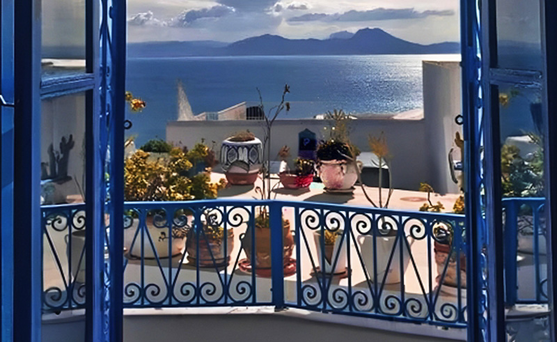 Bask in the Coasts of Tunisia's Sidi Bou Said at Dar Said Hotel