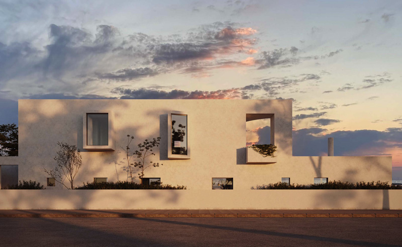 Crystal White Villas in Cyprus: A Visualisation by Cairo’s Studio M6