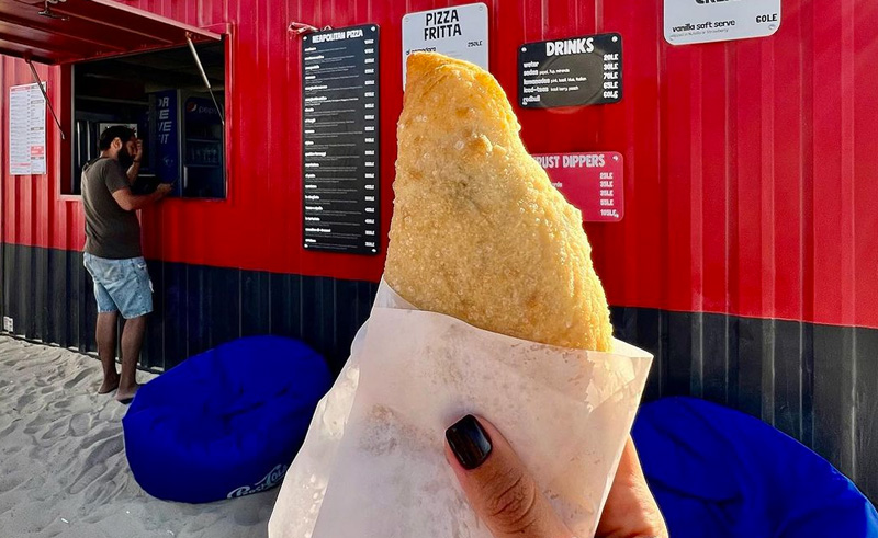 What The Crust Adds Pizza Fritta to Their North Coast Menu