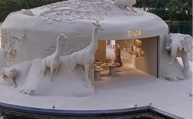 A Day at the Beach in Bali With Dior