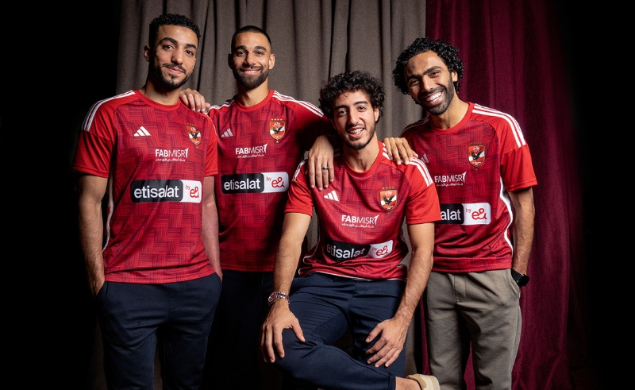 Egypt’s Al Ahly Football Club Scores Revamped Home Jersey by Adidas