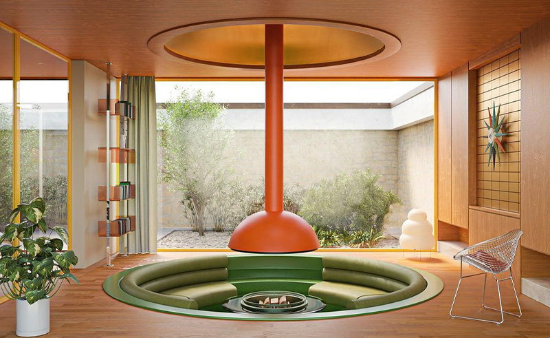 Egyptian Designer Ahmed Shawky Creates Mid-Century Modern Scenes
