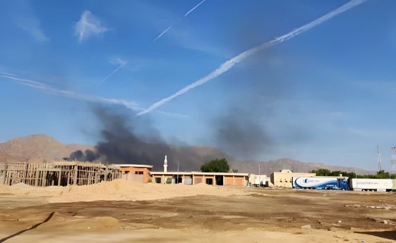 Projectile Falls in Egypt’s Red Sea Town of Nuweiba