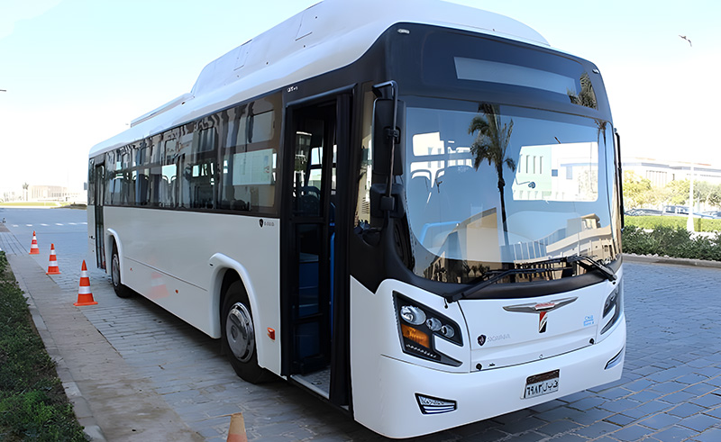 Eco-Friendly Buses Introduced to New Administrative Capital