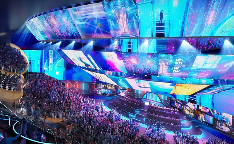 Saudi Gaming is Leveling Up With New E-sports District in Qiddiya City