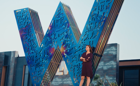 W Cairo Enshrined With Monument by Egyptian Artist Shosha Kamal
