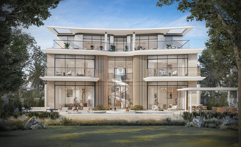 German Fashion Designer Karl Lagerfeld Unveils 51 Villas in Dubai