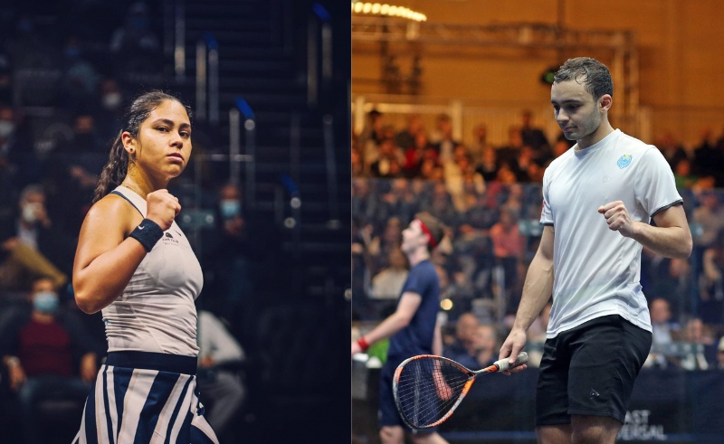 Squash Players Salma Hany & Youssef Soliman Win Australian Open 2024