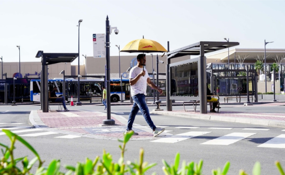 A Smart Umbrella Rental Service Just Launched in Dubai