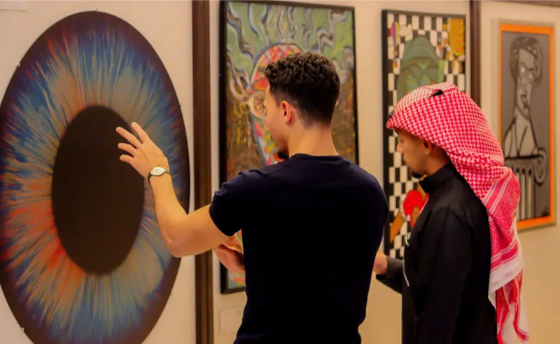 Jeddah's Sensation Art Gallery's Pop-Up Stimulates All the Senses