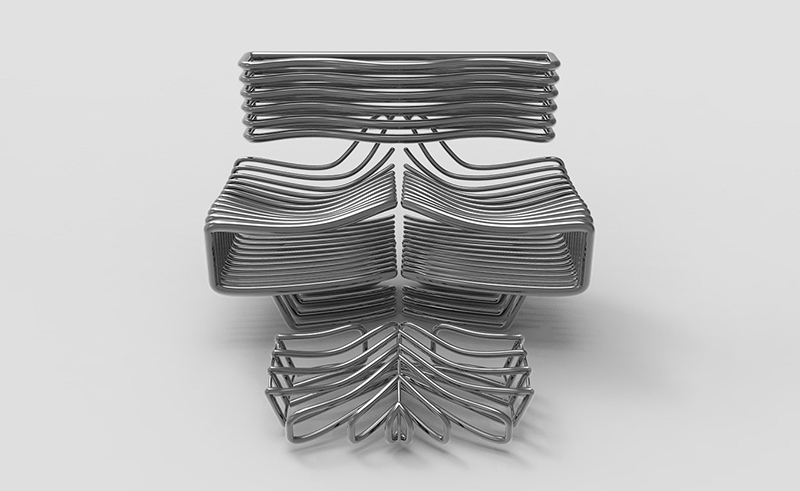 Studio Figurati Designs Skeleton Chair Inspired by Human Anatomy