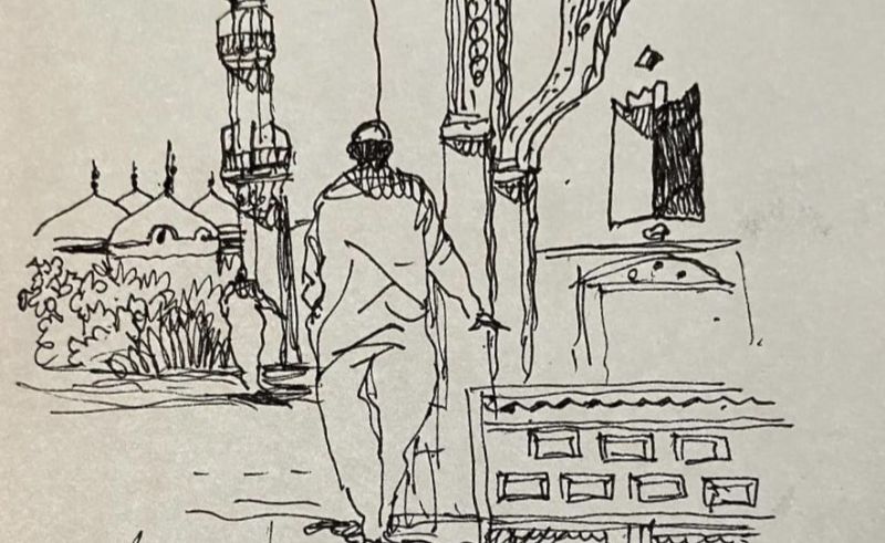 French Artist Joel Alessandra Makes a Stop in Saudi Arabia