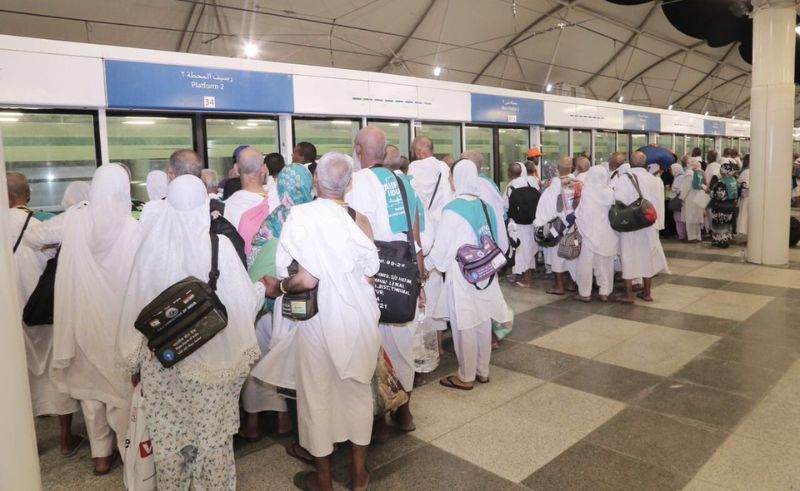 Al Mashaaer Al Mugaddassah Metro Moved 2.2 Million Hajj Pilgrims