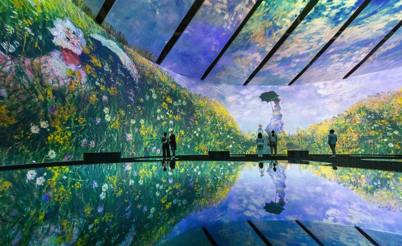 High-Tech Art Exhibit 'Imagine Monet' Open in Jeddah Until July 28th