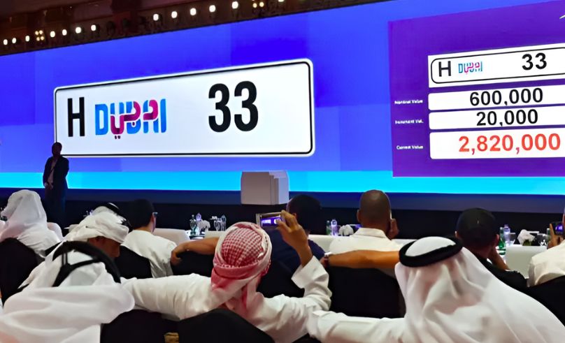 Dubai’s RTA is Auctioning Off 350 Premium Number Plates
