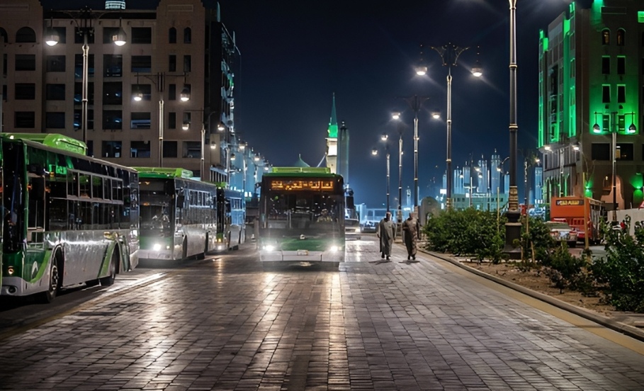 Madinah Bus Expansion Will Establish 500 New Statons by 2030