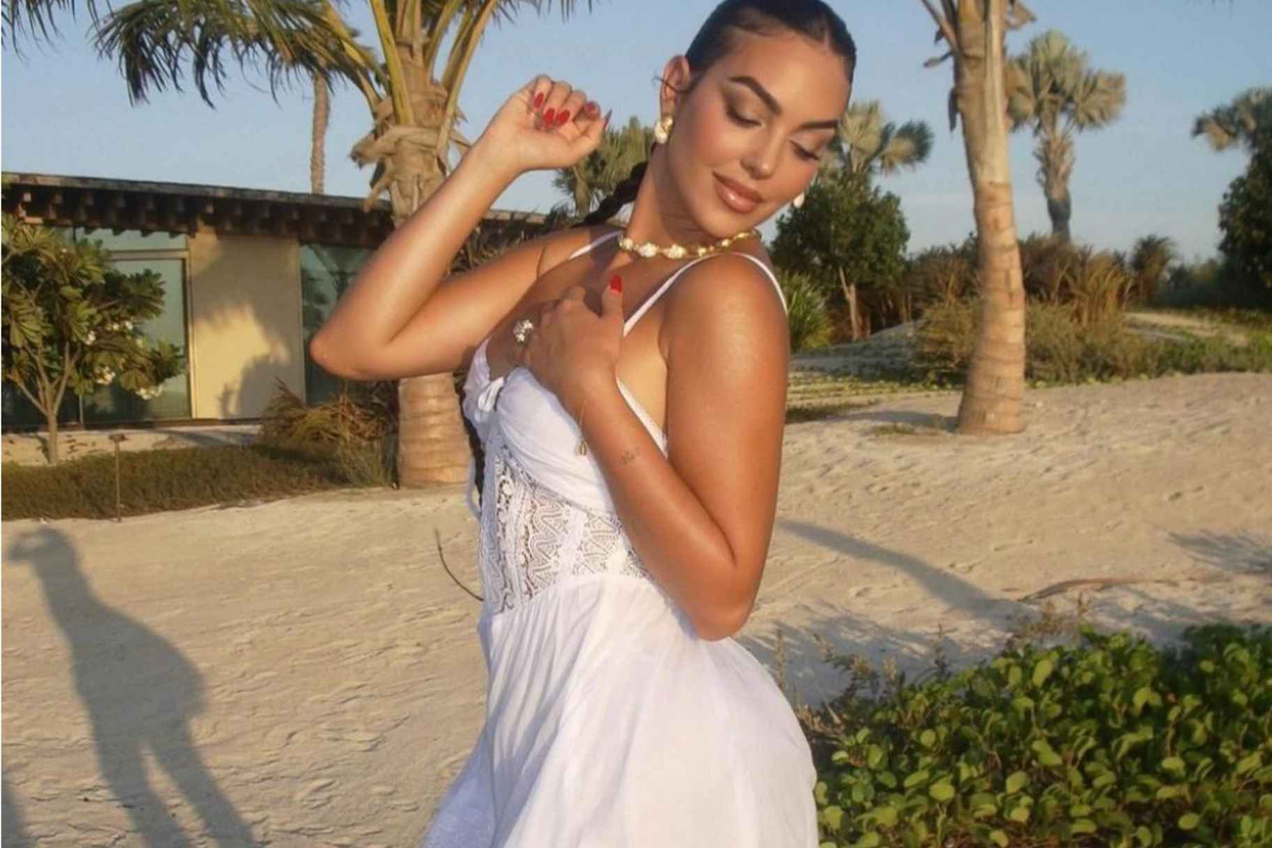 Georgina Rodríguez Spotted In Egyptian Jewellery Label ‘Nado's’