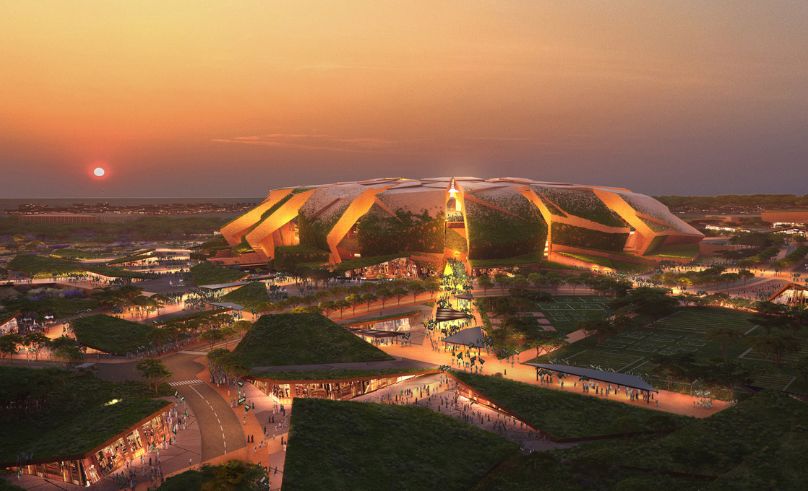 Populous Unveils Eruptive Design for King Salman Stadium in Riyadh