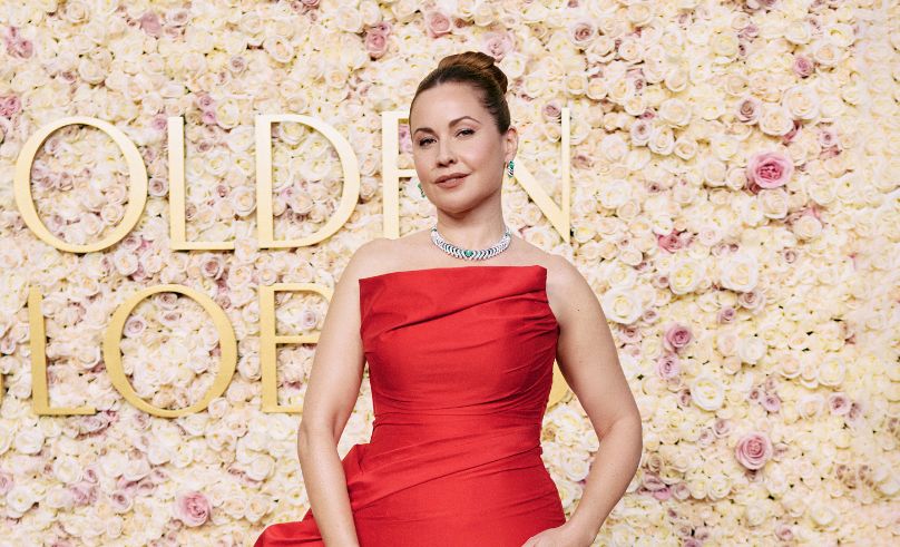 Raya Abirached Dazzles in Marmar Halim at Golden Globes